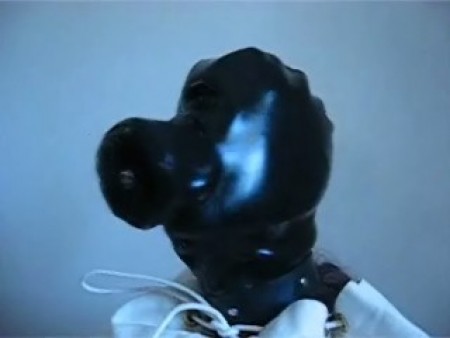 Take My Breath Away - Karen Chessman In The Rubber Snout Hood